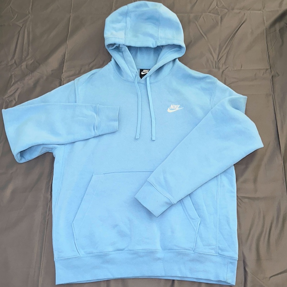 Light Blue Nike Hoodie